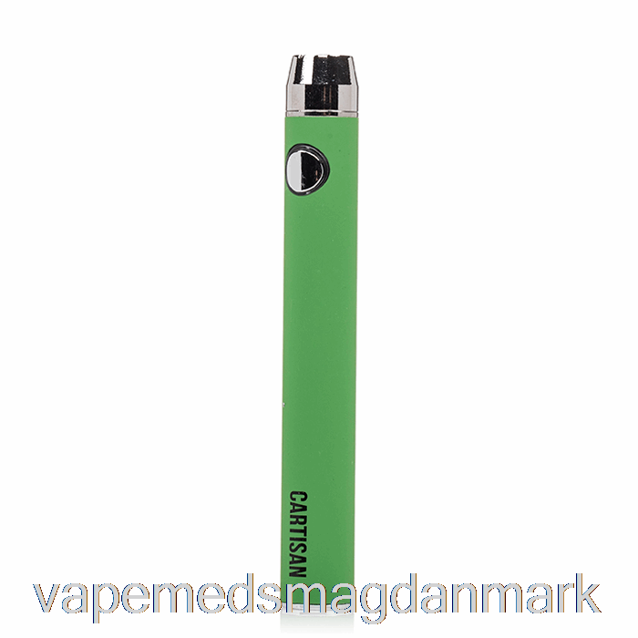 Vape Juice Cartisan Knap Vv 900 Dual Charge 510 Batteri [micro] Grøn